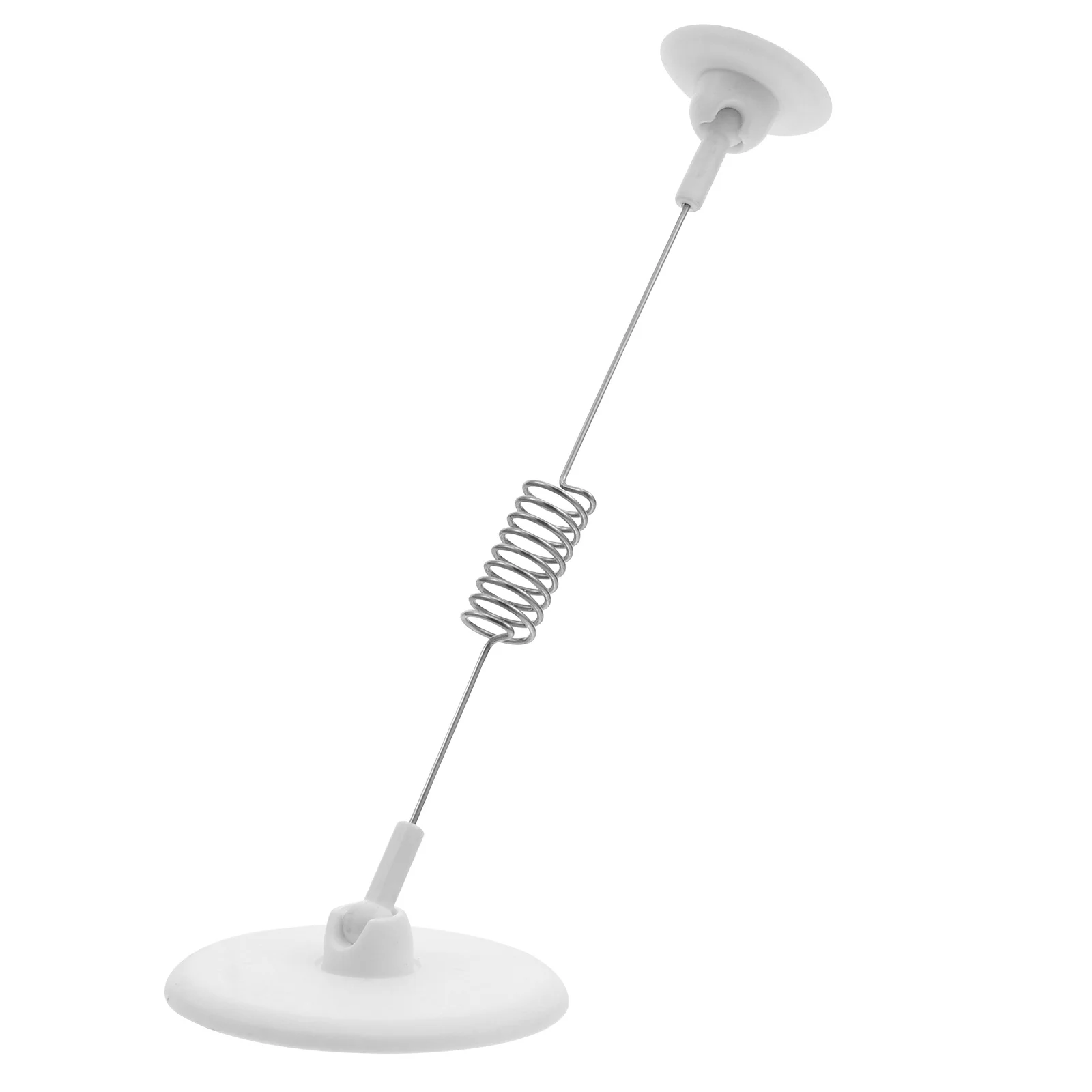 5Pcs Spring Wobble Tag Holder Easy Fix Round Plate Label Stand for Retail Shop Display Sign Holder Rack Standing Label Rack