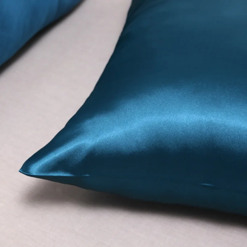 Pillowcase Imitation Silk Pillow Cover Silky Satin Hair Beauty Pillow Case Comfortable Pillow Case Home Decor Wholesale