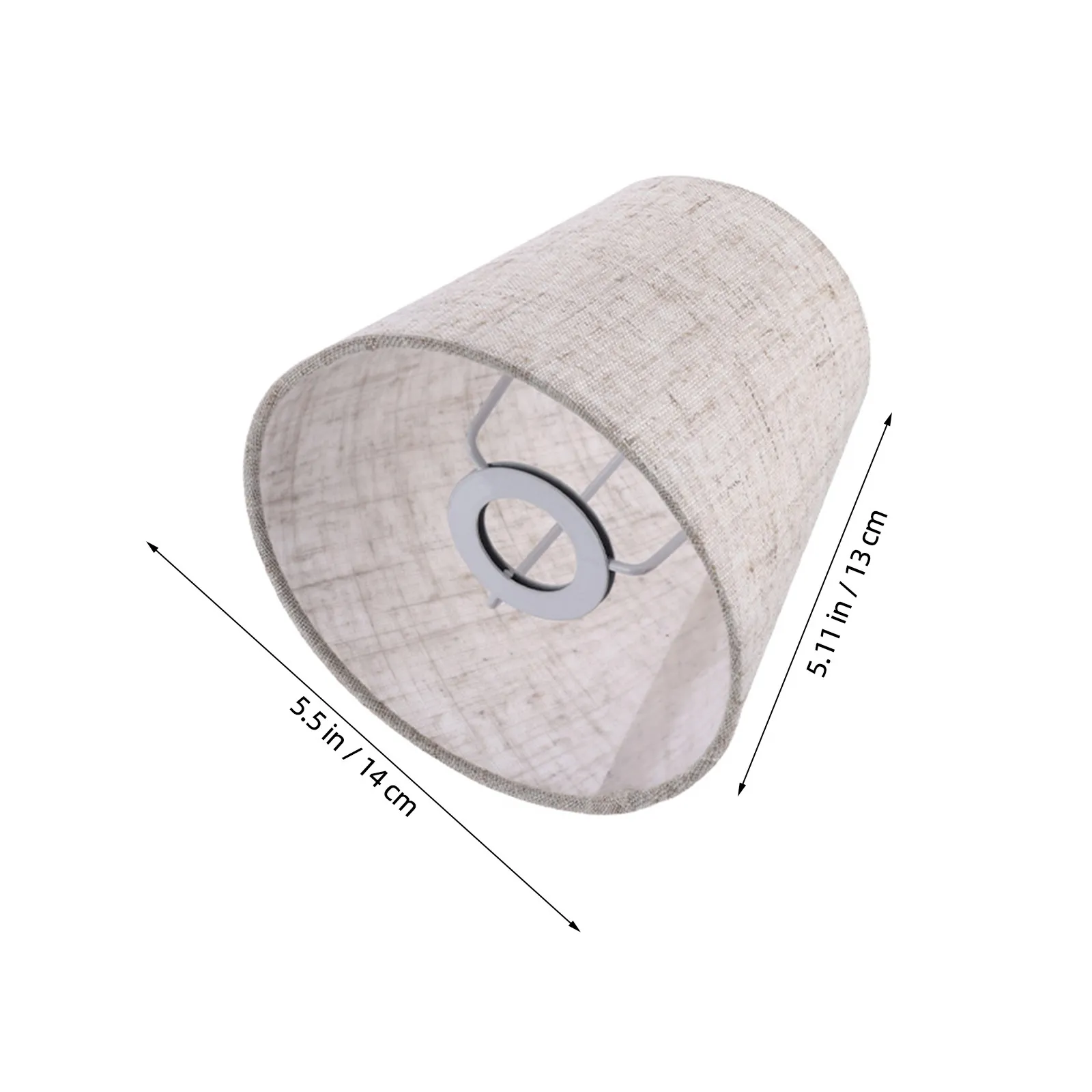 2Pcs Cloth Lampshades Set Fabric Lamp Covers Modern Style for Table Floor Bedside Lamps Long-Lasting Lamp Accessories