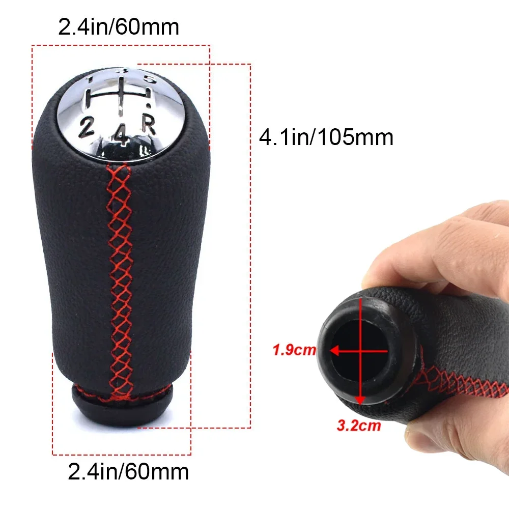 For RENAULT Laguna Megane 2 Clio 3 Scenic 2 5 Speed Gear Shift Knob Stick Head Car Gearbox Lever Change Handle Car Accessories