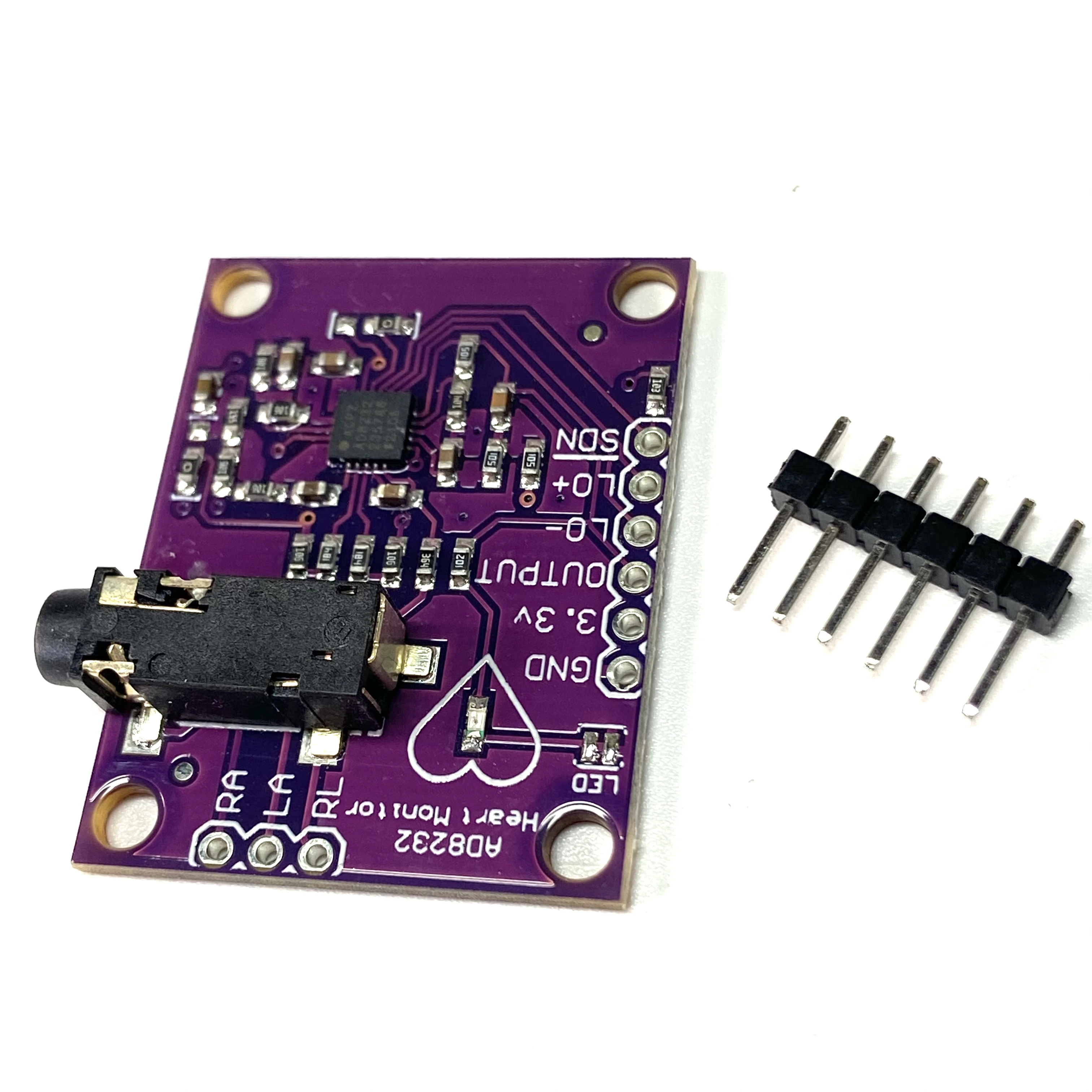 AD8232 Module ECG Bioelectric Signal Acquisition and Development Module