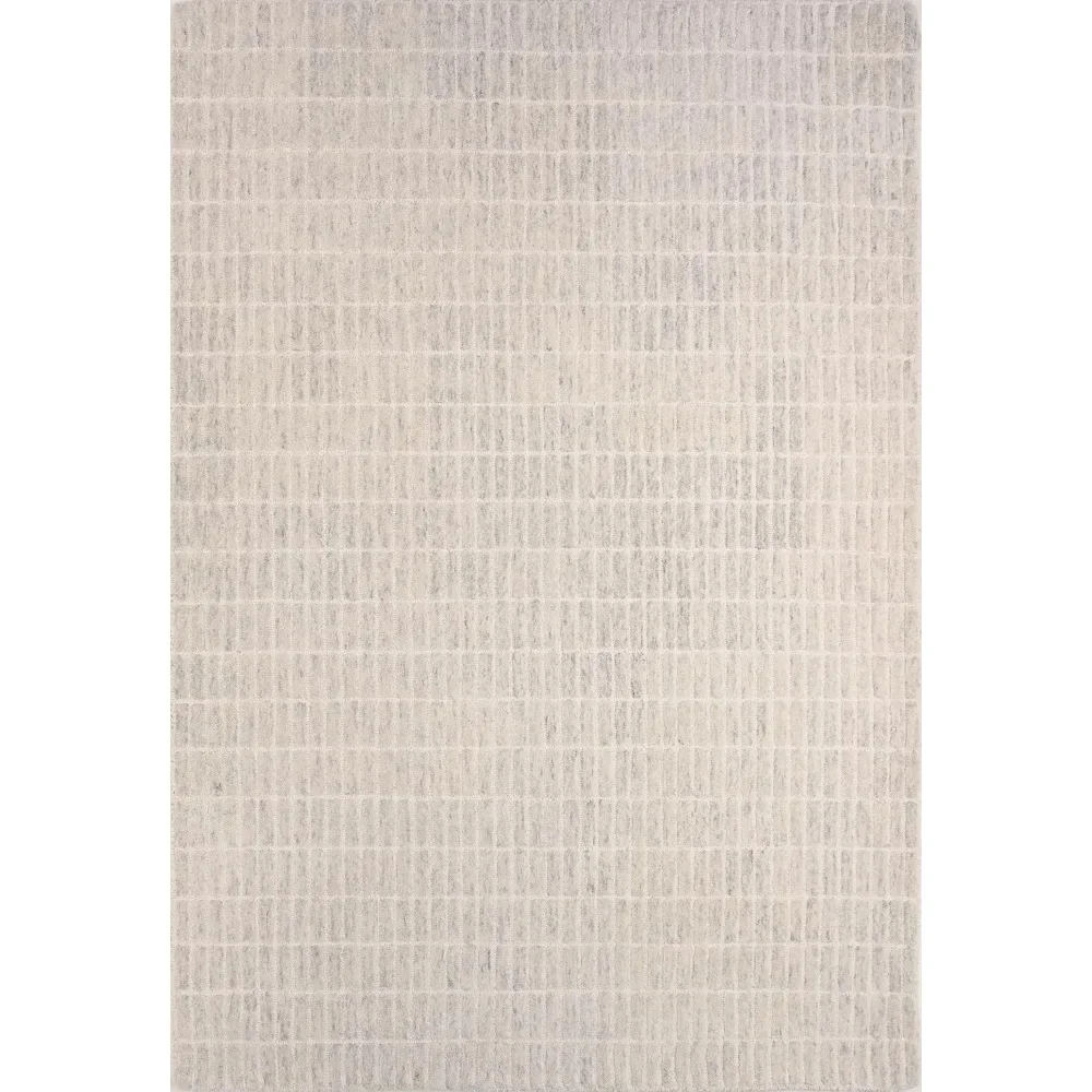 

Handmade Space Dyeing Imported Premium Wool Area Rug - Unique Modern Design Carpet for Living Room, Bedroom, Rug