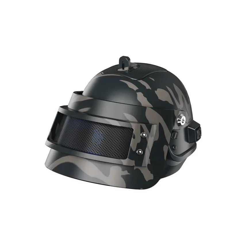 98K Level 3 Helmet Bluetooth Speaker High Quality Gaming Mini Camouflage Wireless Sound Box Home 10W Portable Sound System - Image 6