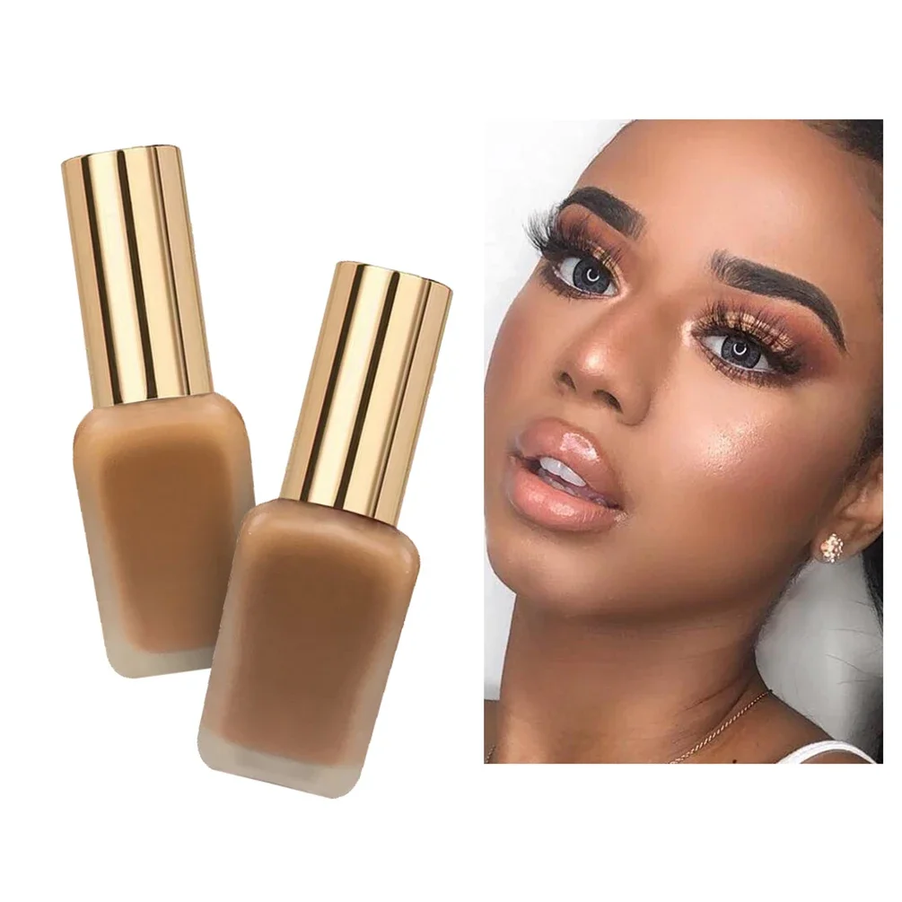 

Private Label 8-color Liquid Foundation Custom Logo High Coverage Corrector Oil Control Long Lasting Non-fading Makeup Wholesale