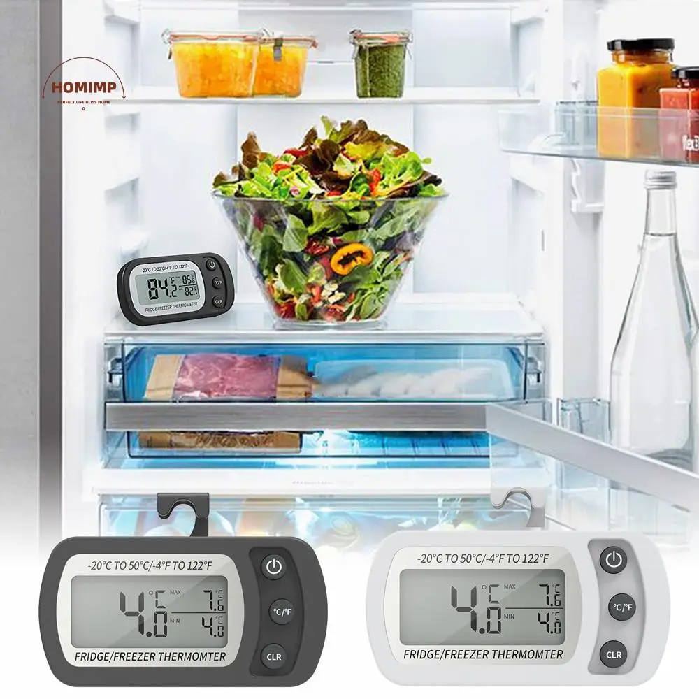 

Portable Magnetic Refrigerator Gauge Refrigeration Temperature Meter Freezer Thermometer Fridge Kitchen Tool