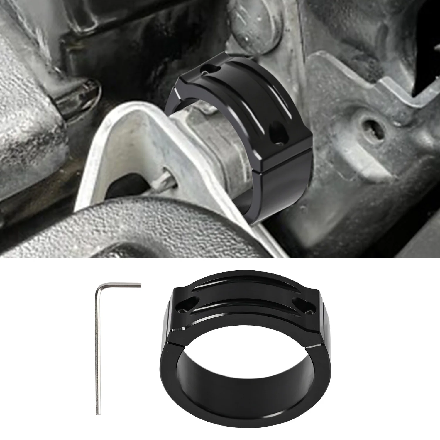 Tailgate Anti-theft Lock Device Car Security Protection Black For Toyota Tacoma 2016 2017 2018 2019 2020 2021 2022 2023