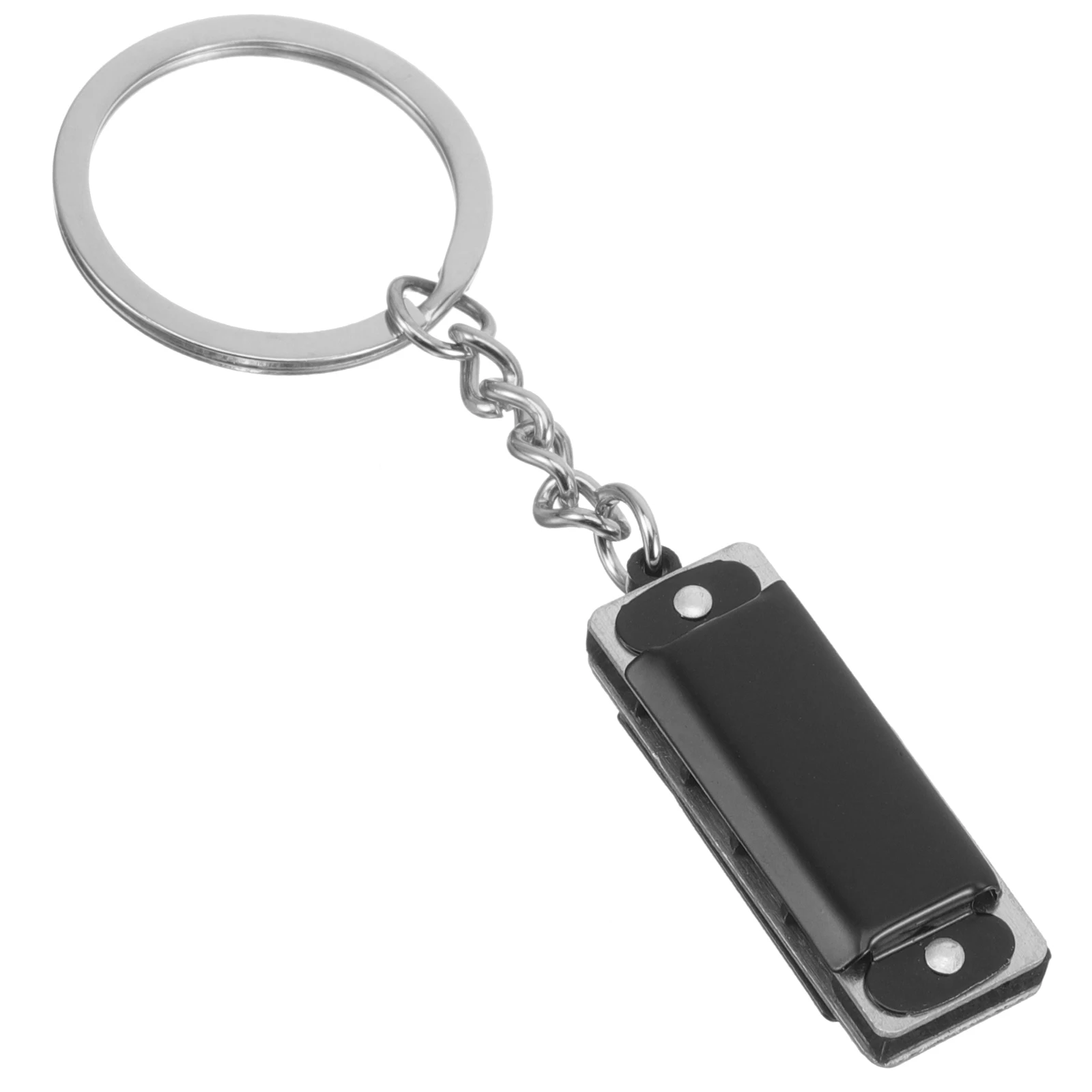 

Harmonica Keychain Mini Colorful Musical Instrument Key Ring Kids Gifts Stylish Compact Size Perfect Present Backpack Decor Bag