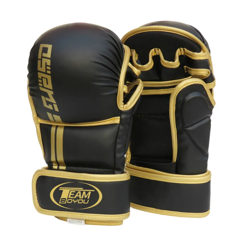 

Half-finger boxing gloves for women Muay Thai boys children training adult sandbag professional gloves