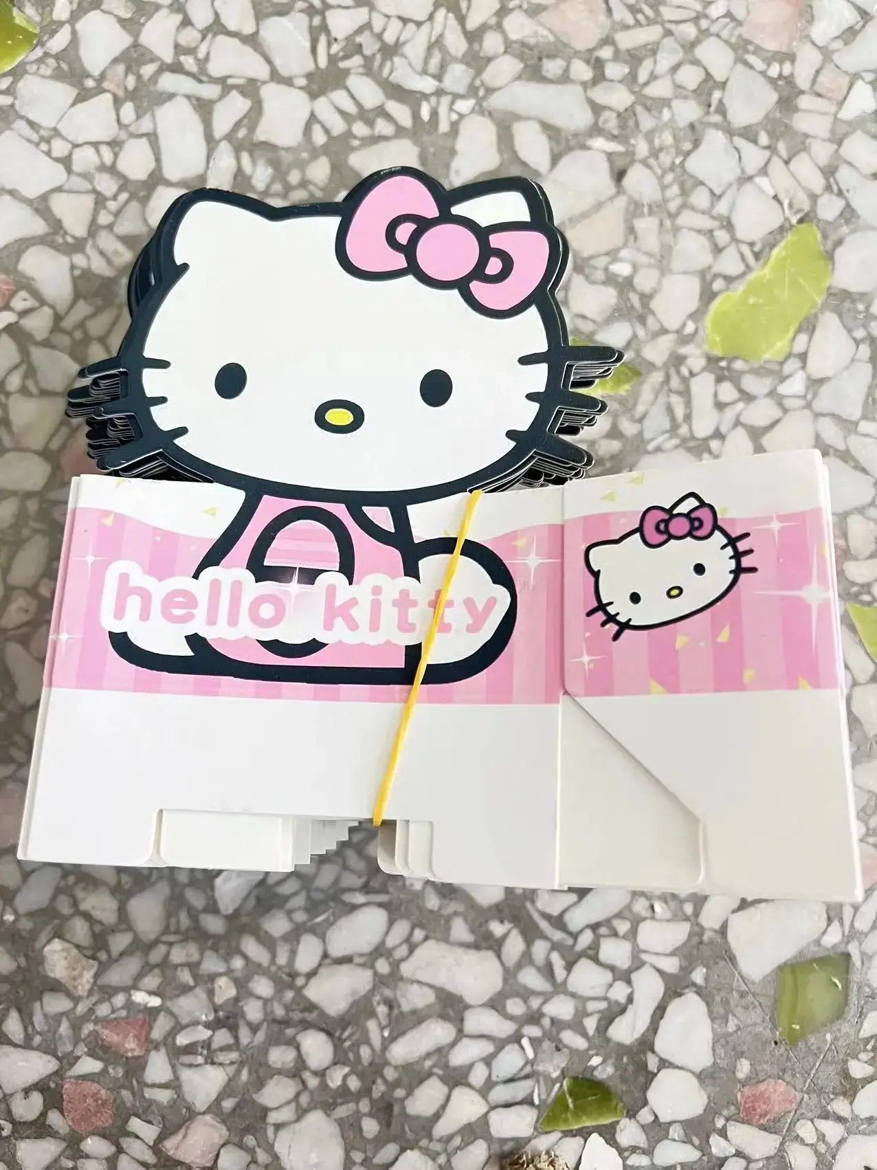 600 pcs Mini Ki tty packaging paper box for waffle maker use Cake packaging cardboard box