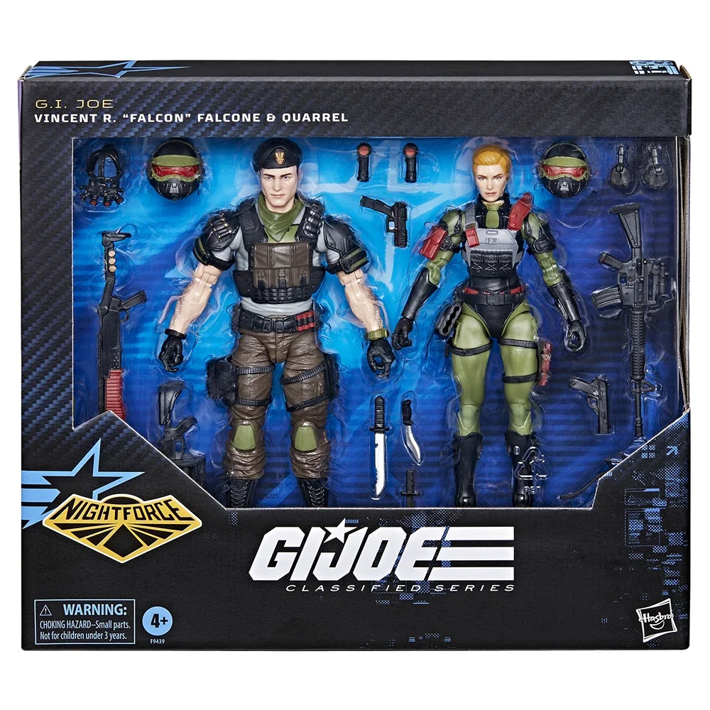 In Stock G.I. Joe Original Hasbro Classified Series #138 Night Force Vincent R. 