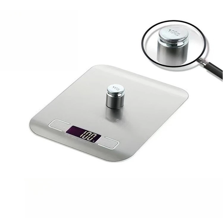 

Kitchen household catering scale, dessert scale, stainless steel electronic mini baking scale