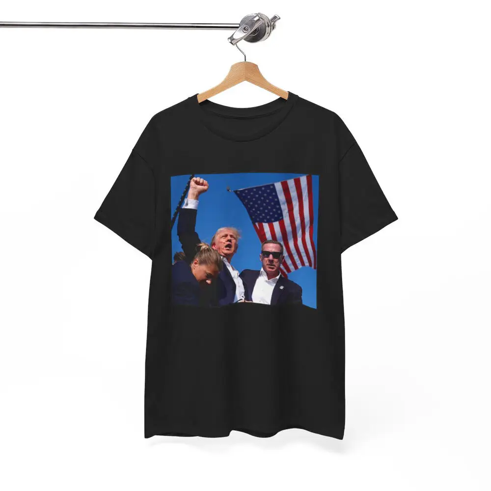 Trump Shot Assassination, Trump pesident, Assassination Attempt, Unisex Tee