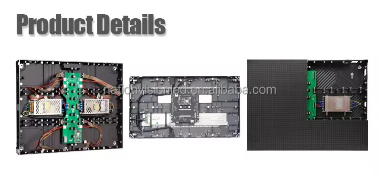 P1.25 P1.53 High Graphics Performance Indoor LED Display Screen Custom Animation Video Wall for Advertising Events