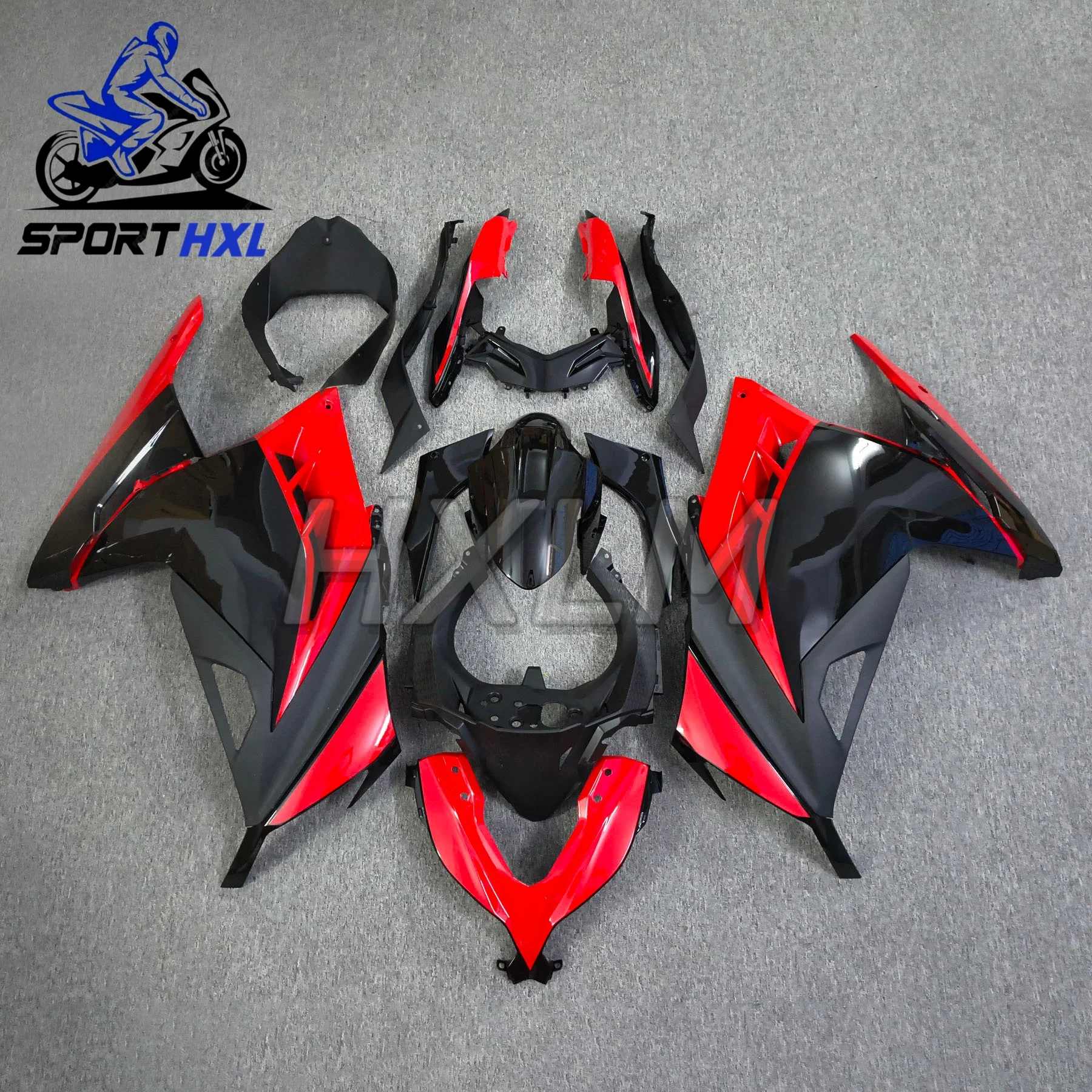 Motorcycle Fairing Kit Fit For Ninja 300 Ninja300 EX300 ZX300 2013-2017 Bodywork Set High Quality Abs Injection Purple Green