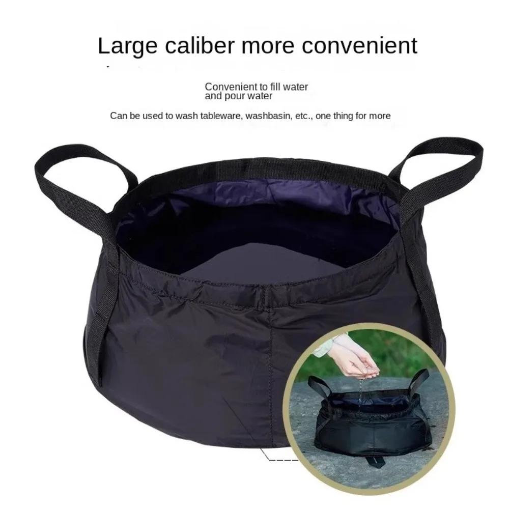 

Waterproof Folding Water Basin Large Capacity Collapsible Portable Wash Basin Reusable Lightweight Foldable Washbasin Basket