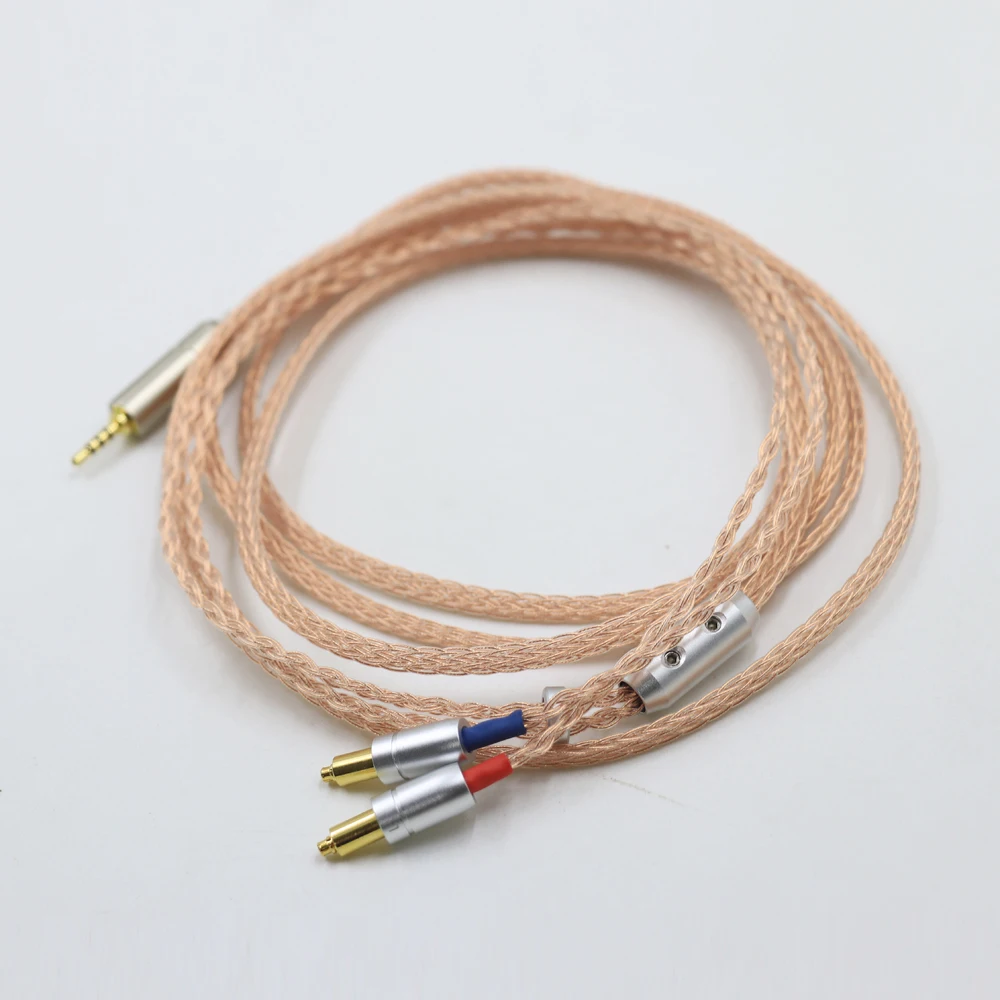 

Upgrade 16 Cores UPOCC Single Crystal Pure Copper Earphone Cable For Shure SRH1540 SRH1840 SRH1440 Headphone