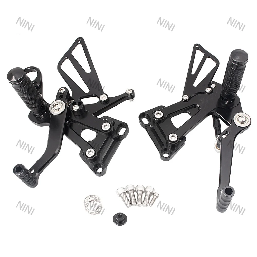 

Motorcycle For BMW S1000RR 2009-2014 Spare Parts Pair Adjustable Rear Set Footpegs Foot Rest Peg