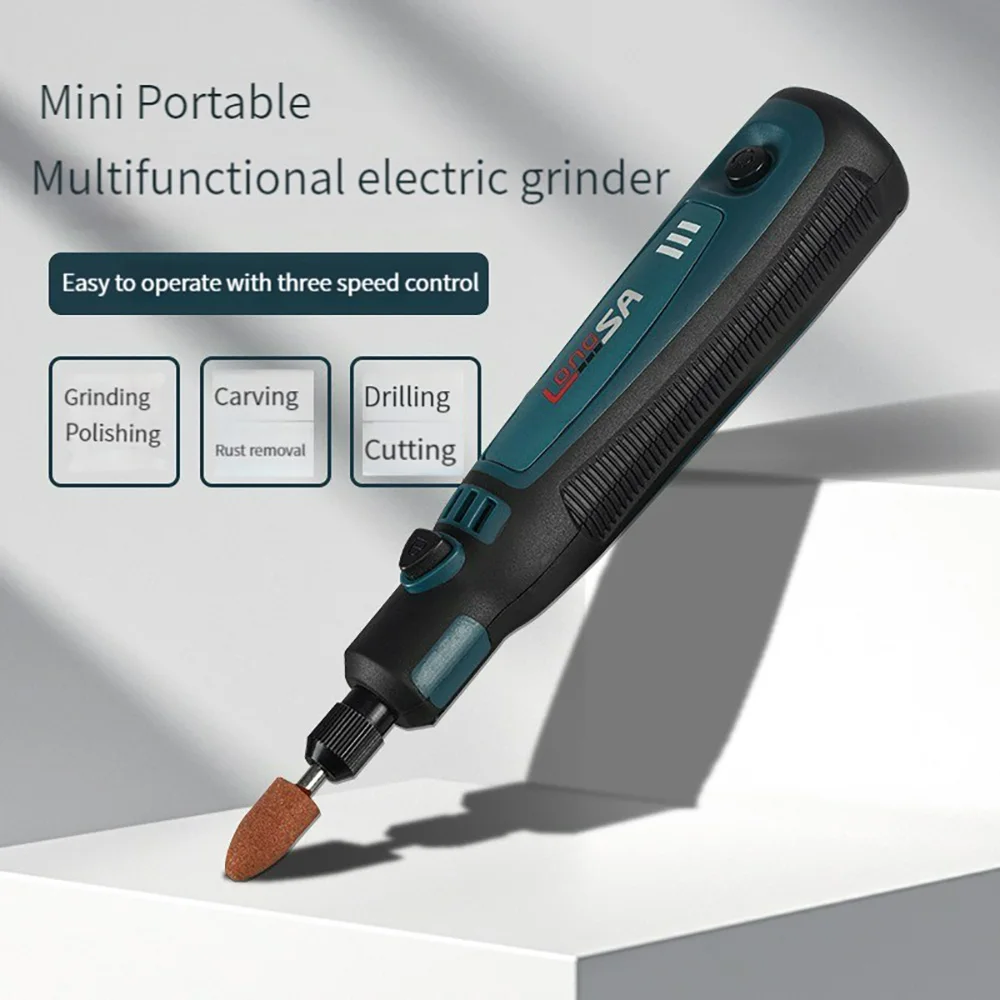 Z40 Usb Rechargeable Mini Grinder Micro Rotary Tool Engraver Pen Electric Grinder Set Jade Carving Wireless Grinder with Battery