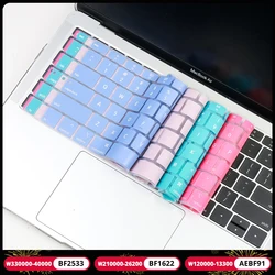 Silicone Keyboard Cover for Macbook Pro 13 2021 2020 2019 M1 Air 13 Screen Cover TPU Protector Sticker Film EU US-Enter