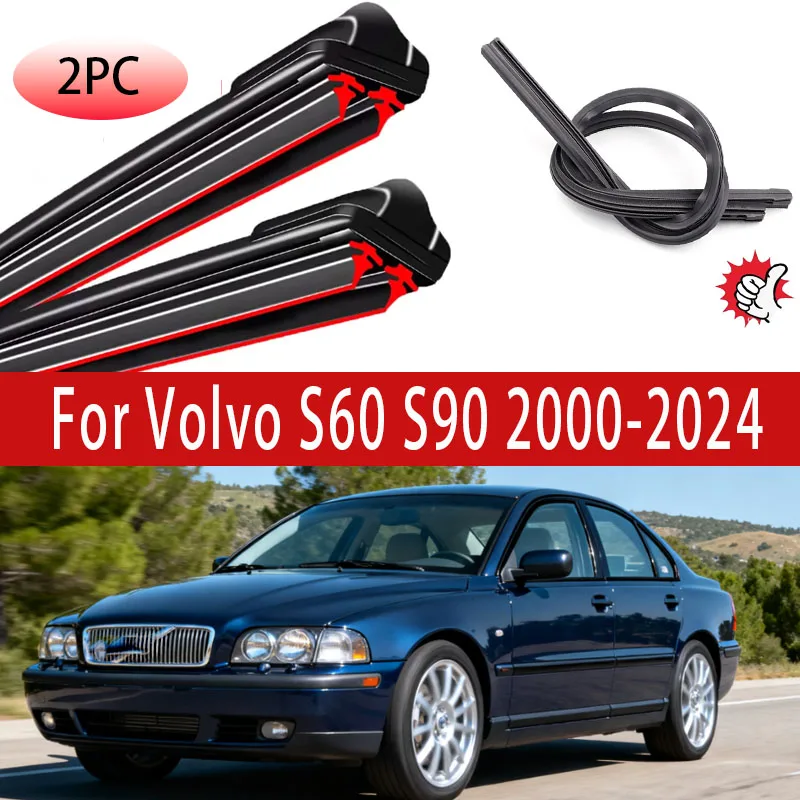 

Щетки стеклоочистителя для Volvo S60 S90 2000-2024, аксессуары для переднего стеклоочистителя 2016 2017 2018 2020 2021 2022 2023