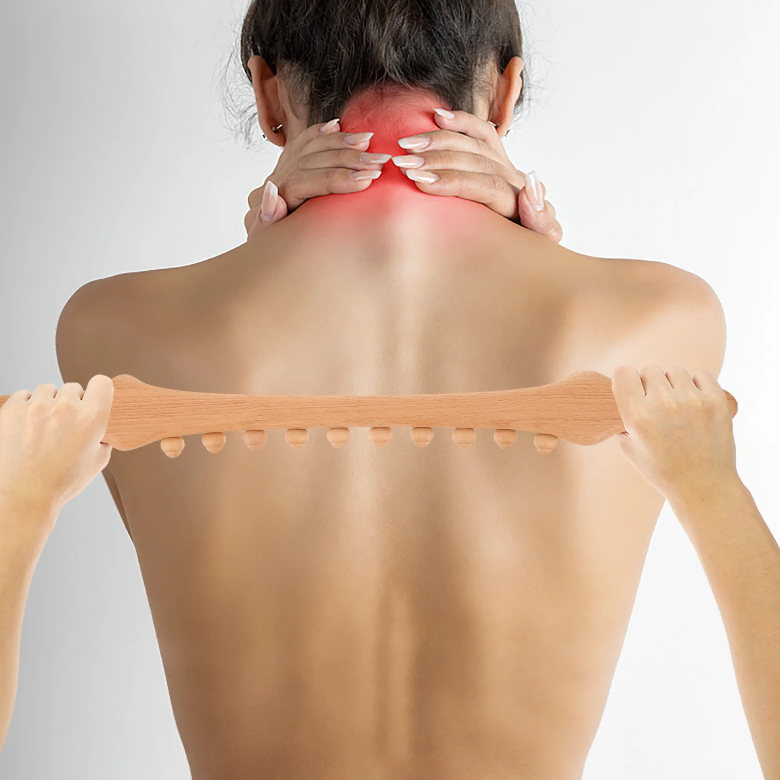 

Набор деревянных массажных палочек из 2 стержней для точечного массажа из натурального дерева для релаксации мышц, инструменты для улучшения кровообращения дома