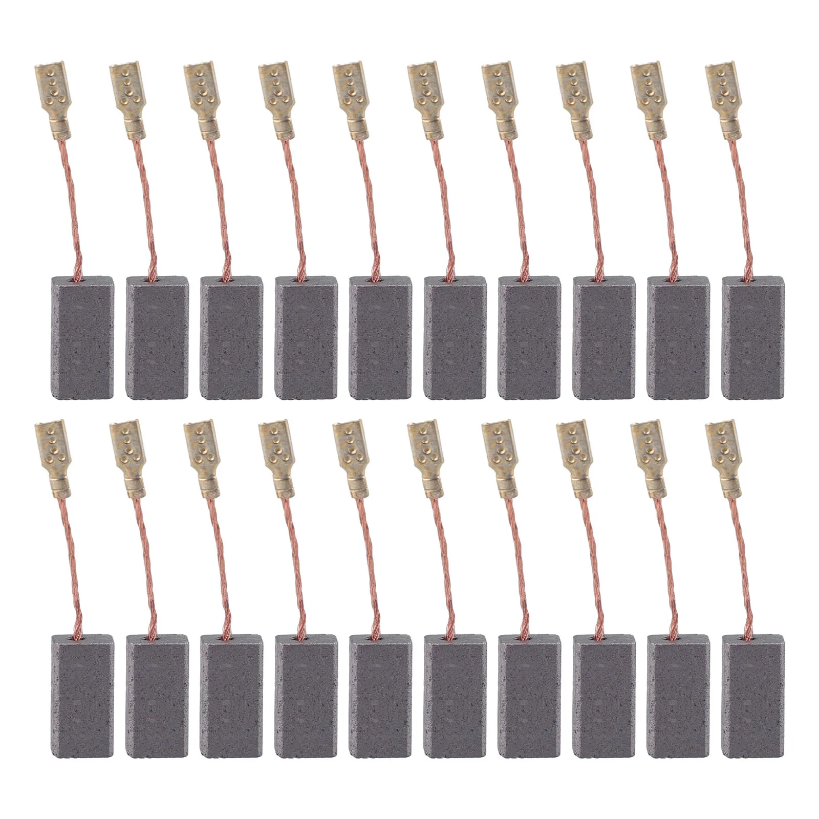 

Motor Brushes Carbon Brushes Spare Parts Power Tool Spare parts Tool 15x8x5mm 20PCS 45mm Accessories For Motor Angle Grinder