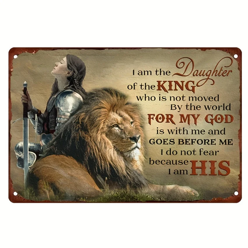 Daughter of The King: Fearless Lioness Mural Poster (12