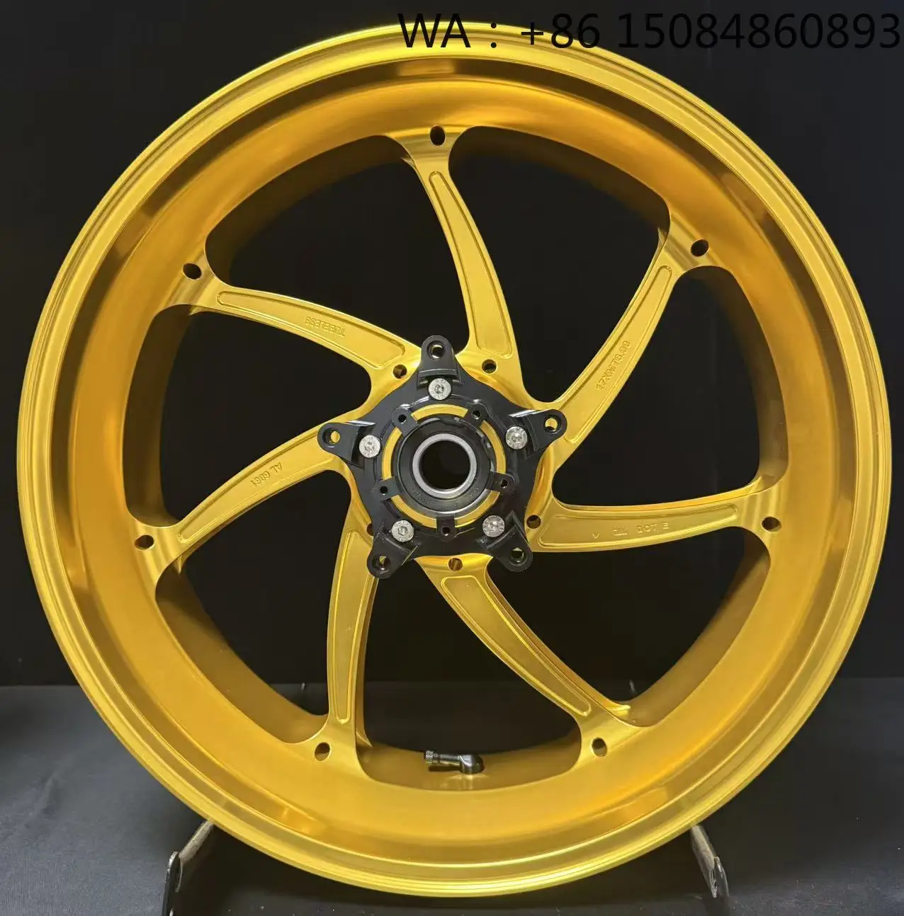 

4 6061-T6 aluminum alloy aerospace material, motorcycle parts, Custom Anodized Supermoto Wheels, High-end Quality, Modern Large