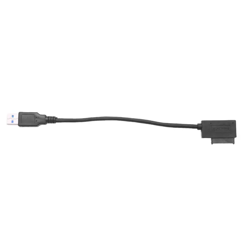 Superior-3X USB 3.0 To 7+6 13Pin Slimline SATA Laptop CD/DVD ROM Optical Drive Adapter Cable