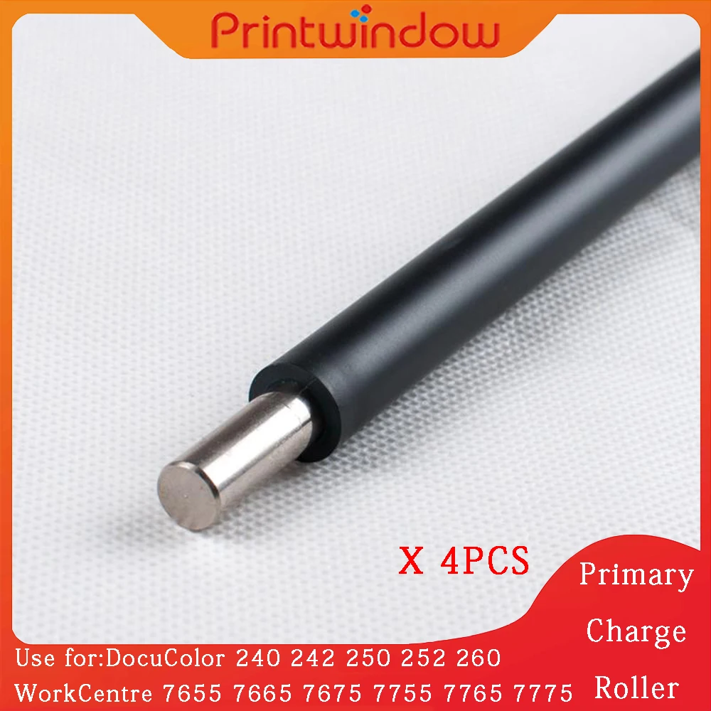 4PCS 013R00603 013R00602 Primary Charge Roller for Xerox DocuColor 240 242 250 252 260 WorkCentre 7655 7665 7675 7755 7765 7775