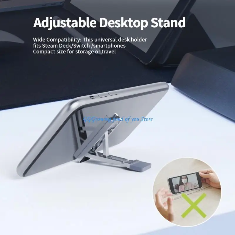 H9ebrackprackproof Non-Slip Case مع Kickstand Accessories بما في ذلك حامي الغطاء المرن يناسب سطح البخار #5