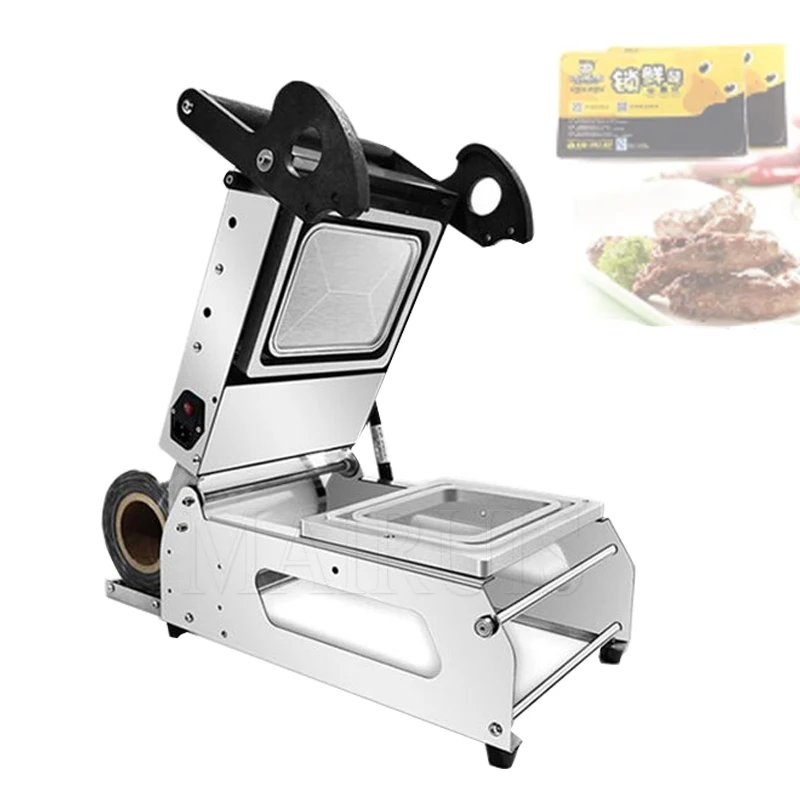 FR160E Food Saver Vacuum Sealer Commercial Lunch Box Deli Storage Machine Fast Food Takeaway Packing Sealer