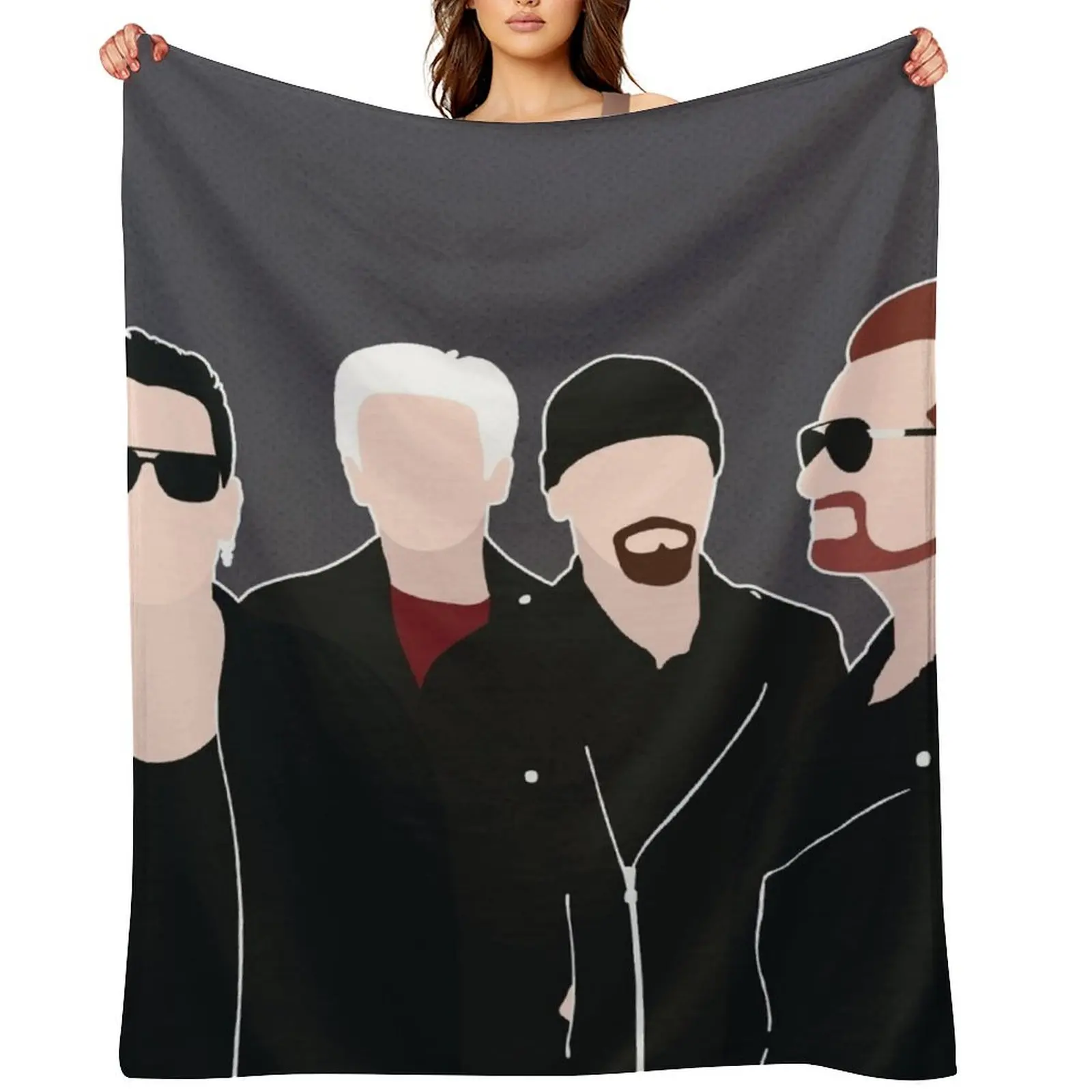 U2 Throw Blanket Fo…