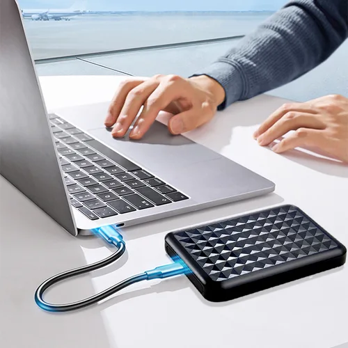 Imagen 2 del producto Caja de dispositivo de almacenamiento portátil UTHAI tipo c, carcasa de unidad de estado sólido Ssd de 2,5 pulgadas, puerto serie Sata, caja externa para portátil