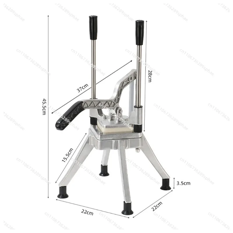 Multifunctional cutting machine Household kitchen Manual cutting machine Vertical dicing machine