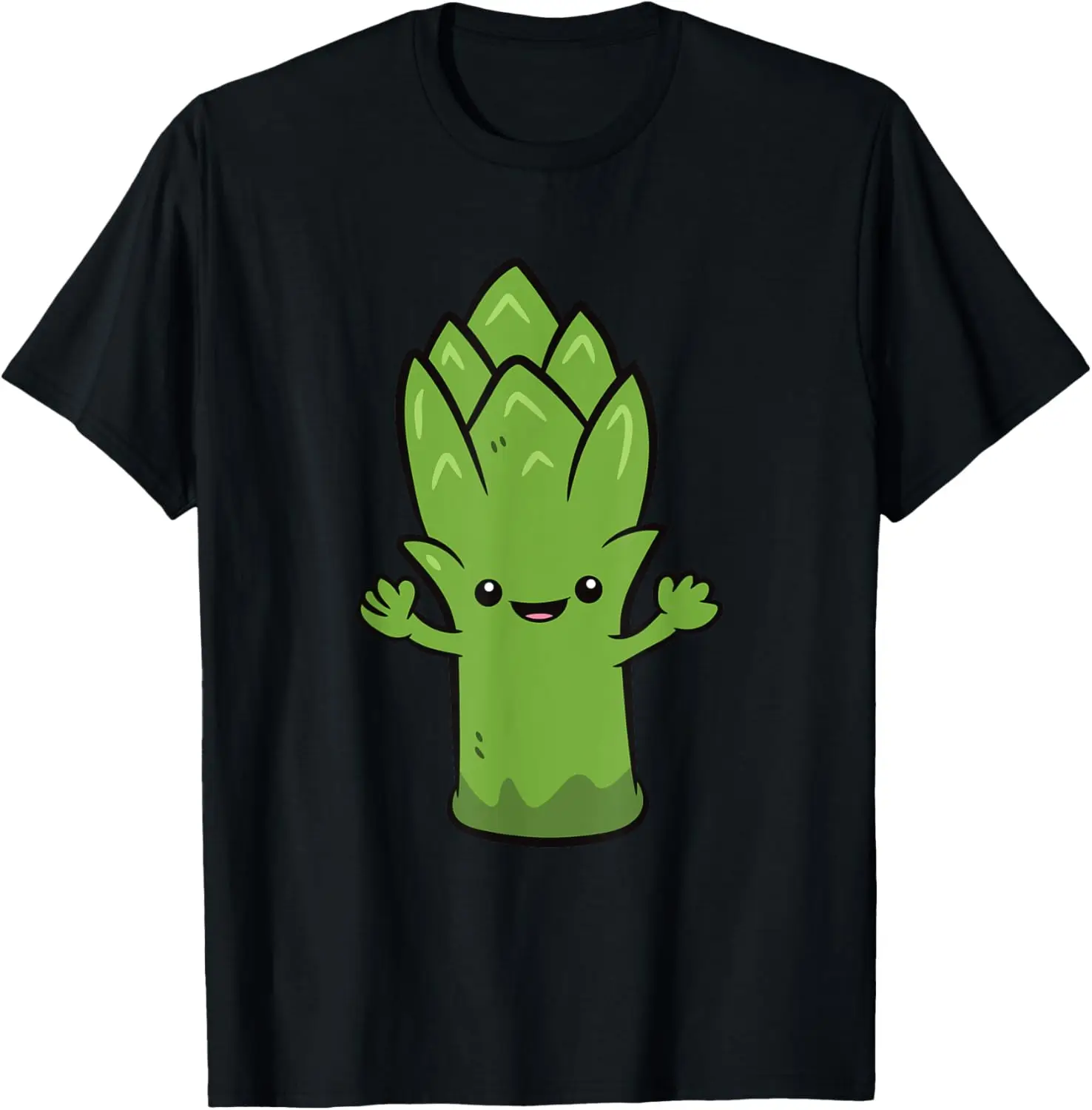 

Спаржа Kawaii Cute Asparagus Vegetable Love Asparagus Футболка