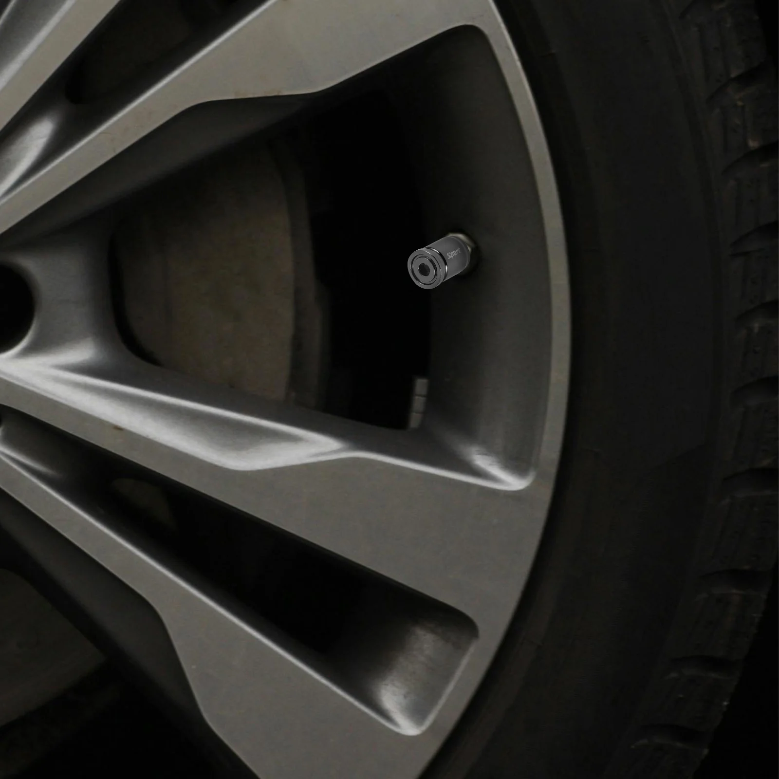 

4pcs Tire Valve Caps Anti-Theft Car Tire Stem Caps Durable Automotive Accessories Valve Protection Dustproof High Hardness