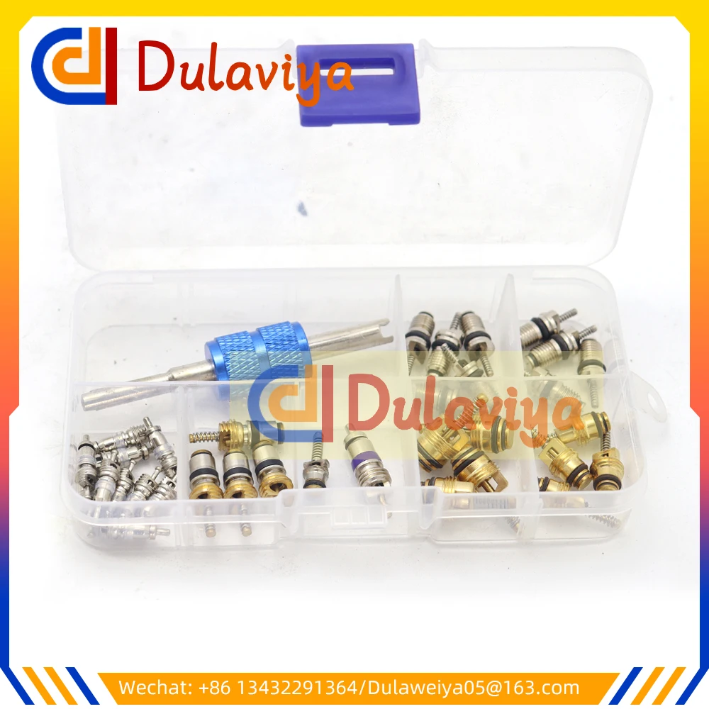 

Универсальный R134A автомобильный сердечник клапанов кондиционера в ассортименте, автомобильный набор инструментов для удаления сердечника клапана шсатора для BMW SAA Volvo