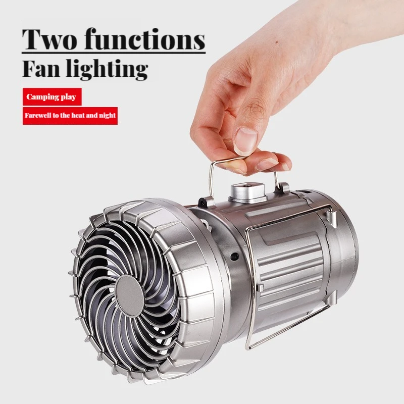 Multi functional LED and exhaust fan, as well as emergency equipment