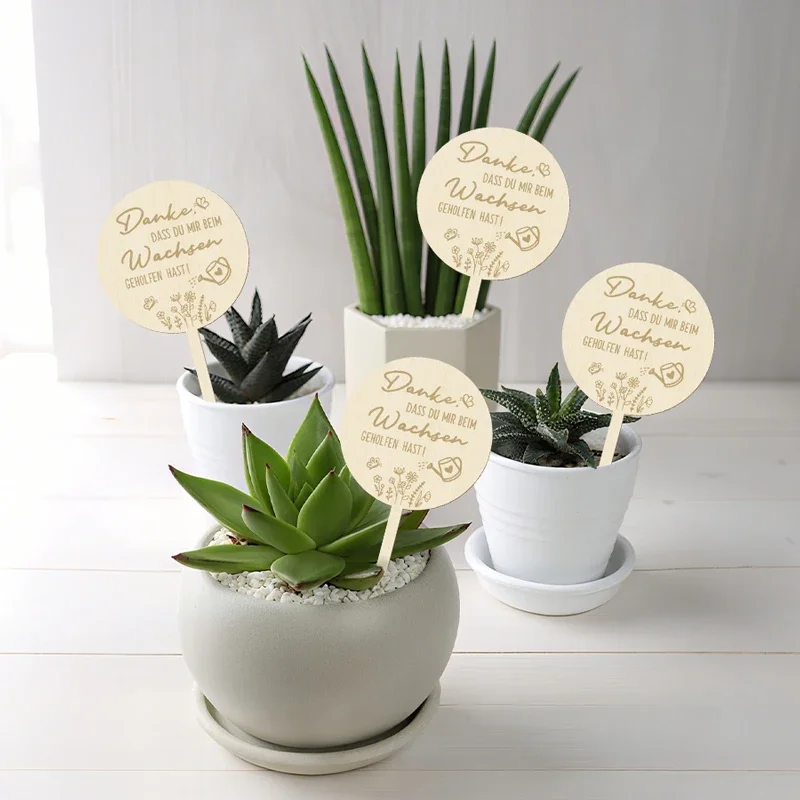 4 шт. «Спасибо за помощь мне расти» этикетки для суккулентов маркеры для растений деревянные таблички для украшения дома, офиса и сада 4 шт. «Спасибо за помощь мне расти» этикетки для суккулентов маркеры для растений деревянные таблички для украшения дома, офиса и сада