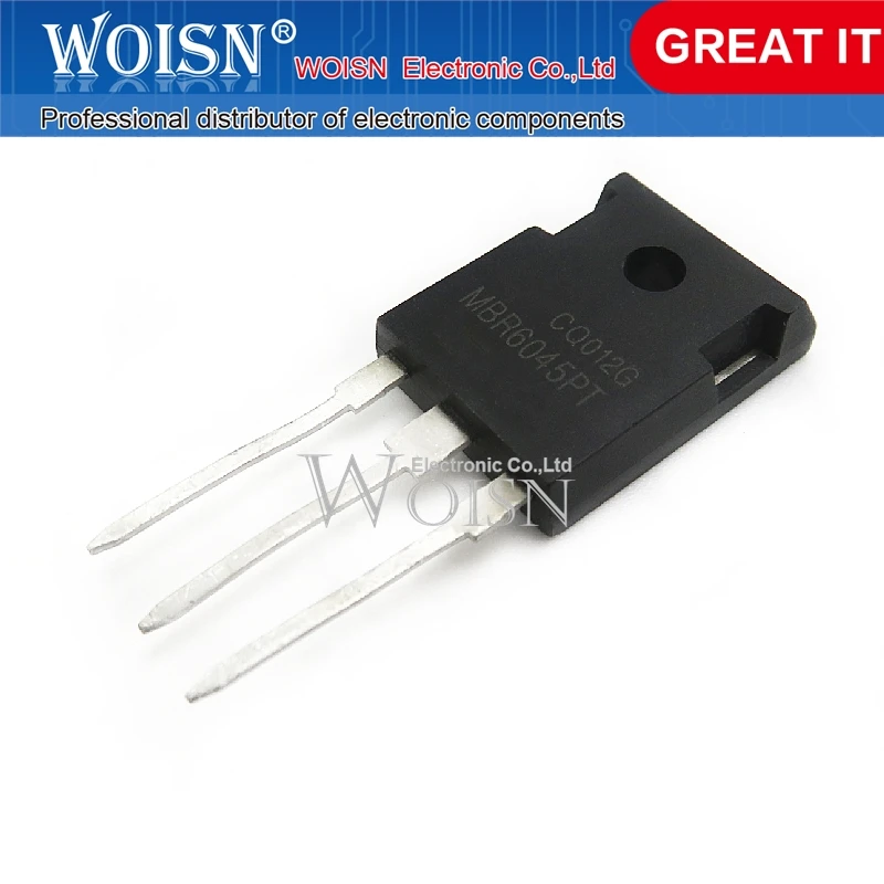 10 teile/los mbr6045pt mbr6045 to-247 auf Lager