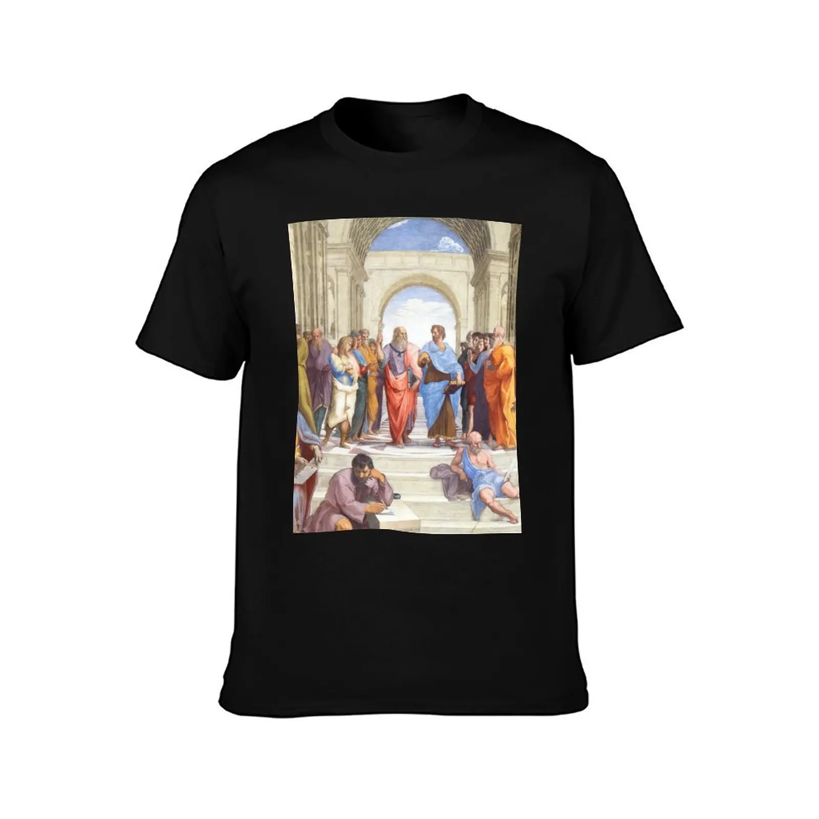 Renaissance Art Raphael's The School of Athens (1511) T-Shirt Christmas Theme Tee Top