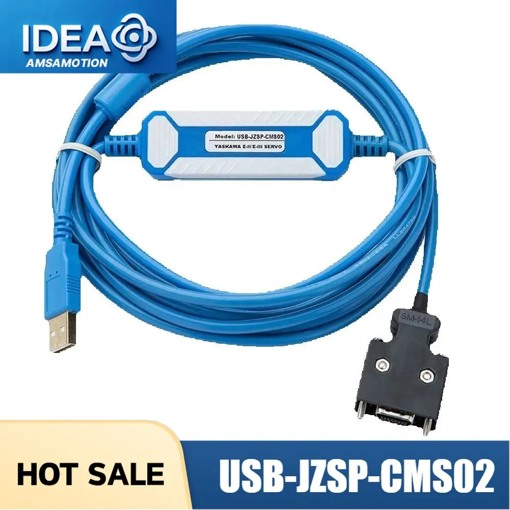 USB-JZSP-CMS02 JZSP-CMS02 for Yaskawa Σ-II Σ-III Series SGDH SGDS SGDM Servo Debugging Programming Cable RS232 USB