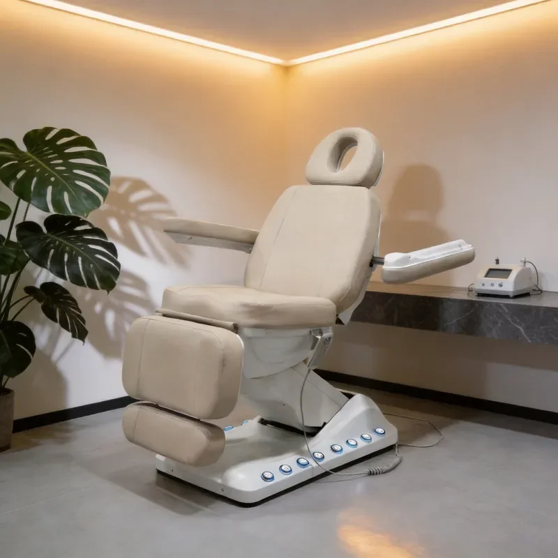 for Electric Lifting Beauty Bed Rotatable Massage Table for Salon Tattoo Grooming Multi-functional Multi-angle Physiotherapy