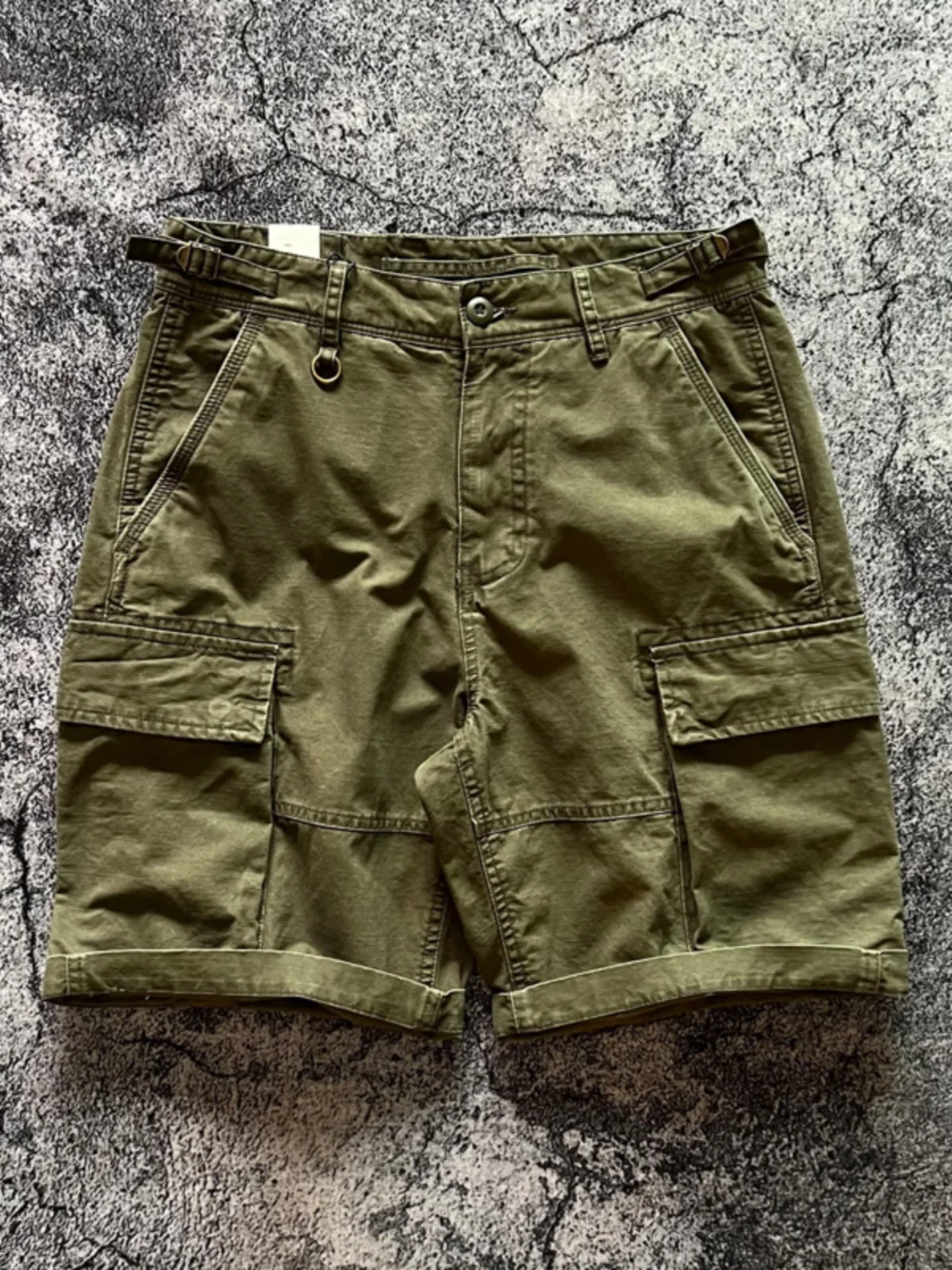 

Американская рабочая одежда в стиле ретро, хлопковые свободные брюки с прямыми штанинами Five ket, молодежная повседневная одежда, многоэтажная Durabili