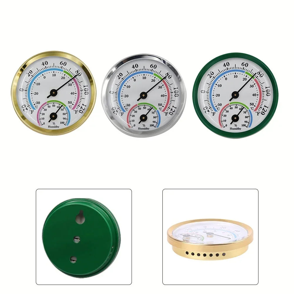 Aluminum Dial And Hands High Precision Thermometer Hygrometer Aluminum F High Precision Meter Thermohygrometer