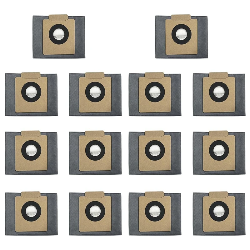 Paquete de bolsas de polvo para Eufy Clean X8, Pro X8, X10 Pro, Robot Omni, estación de vacío automático, piezas de accesorios de aspiradora, 14 paquetes