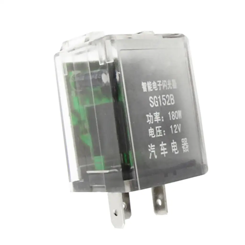 LED Turn Signal Flash Relay 3pin Electronic Flasher Universal 24V for Car Touch Light and DRL Usage