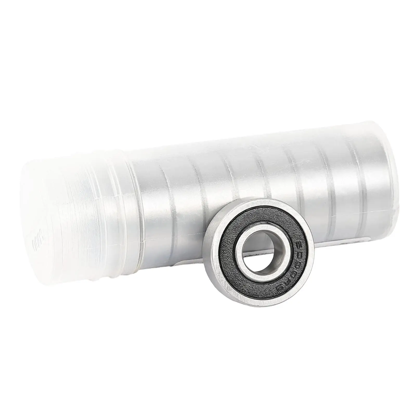 10Pcs Deep Groove Ball Bearings 10mm x 26mm x 8mm 6000RS Stable Performance High Speed Motor Bearings for Electric Vehicles
