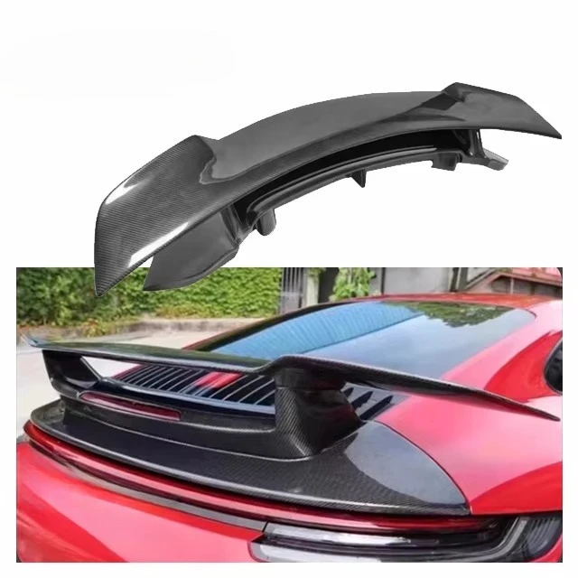Carbon SD Style Spoiler for Porsche Carrera 911 992 Carbon Fiber Rear Spoiler Wing